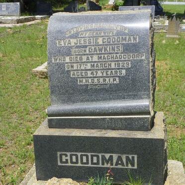 GOODMAN Eva Jessie nee DAWKINS -1929