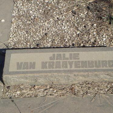 KRAAYENBURG Jalie, van