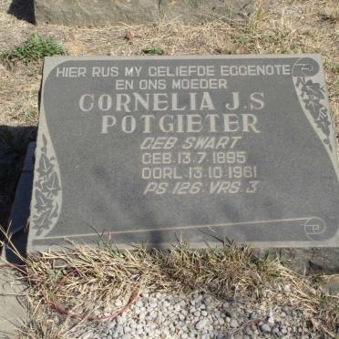 POTGIETER Cornelia J.S. nee SWART 1895-1961