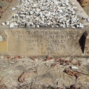 STADLER Stephanus Albertus Venter 1928-1928