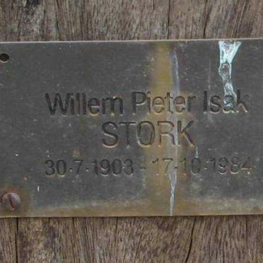 STORK Willem Pieter Isak 1903-1984