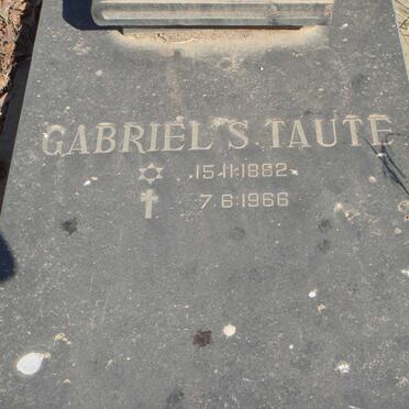 TAUTE Gabriel S. 1882-1966