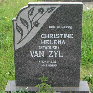 ZYL Christine Helena, van nee STADLER 1942-2000