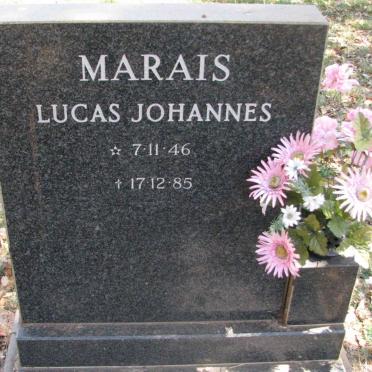 MARAIS Lucas Johannes 1946-1985