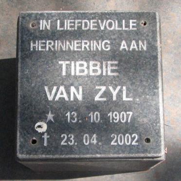 ZYL Tibbie, van 1907-2002