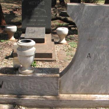 GRAAN Alwyn Louis, van 1933-1983