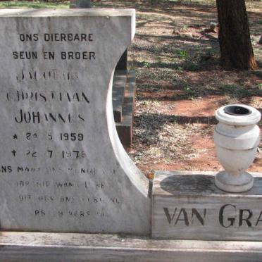 GRAAN Jacobus Christiaan Johannes, van 1959-1976