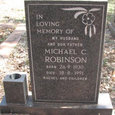 ROBINSON Michael C. 1930-1991