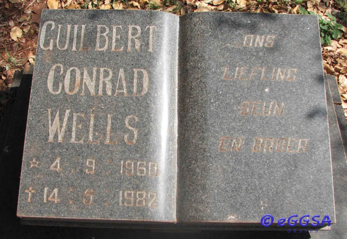 WELLS Guilbert Conrad 1960-1987