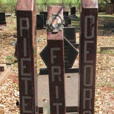 FRITZ Pieter George 1971-1989