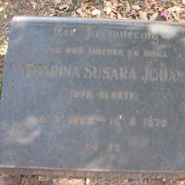 CLOETE Catharina Susara Johanna 1883-1976