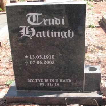 HATTINGH Trudi 1910-2003