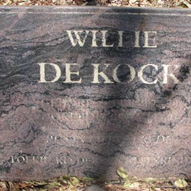KOCK Willie, de 1920-????