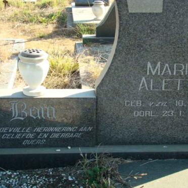 BAM Paul Stephanus 1906-1972 &amp; Maria Aletta VAN ZYL 1914-1973 