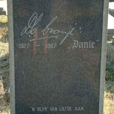 CRONJE D.  1927-1967