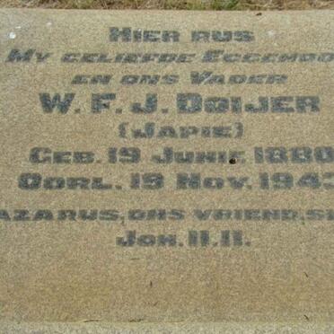 DOIJER W.F.J. 1880-1943