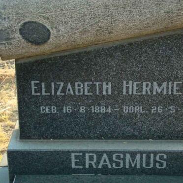 ERASMUS Elizabeth Hermiena 1884-1979