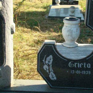 FOURIE Grieta 1939-