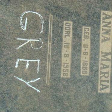 GREY Anna Maria 1888-1958