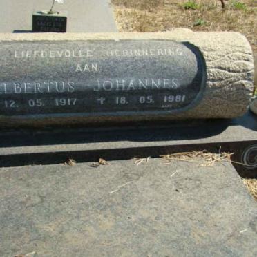 GEEL Albertus Johannes 1917-1981