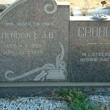 GROBLER Hendrik L.J.B. 1889-1974