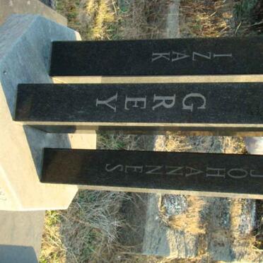 GREY Izak Johannes  -1982