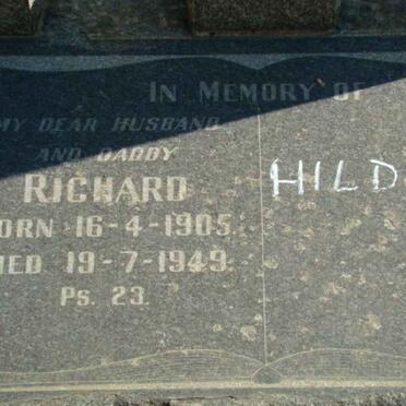 HILDER Richard 1905-1949