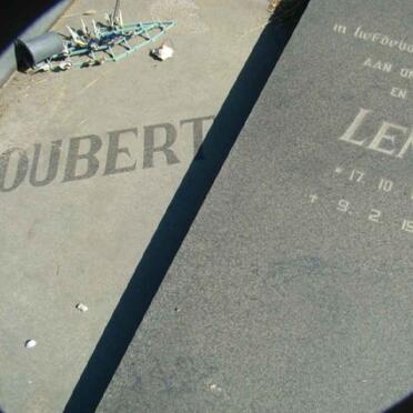 JOUBERT Lenie 1903-1981 