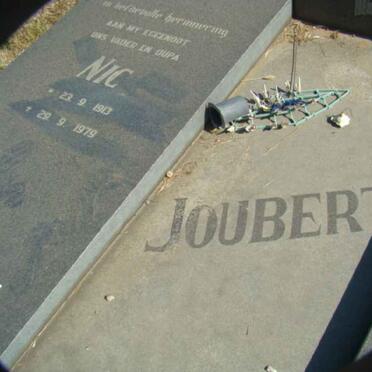 JOUBERT Nic 1913-1979 