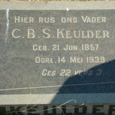 KEULDER C.B.S. 1857-1939