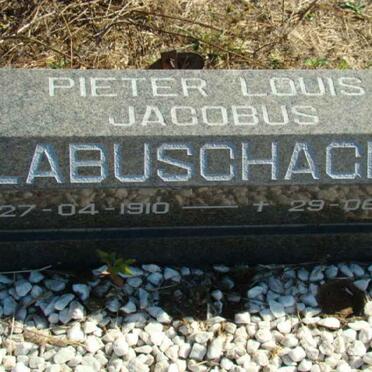 LABUSCHAGNE Pieter Louis Jacobus 1910-1999
