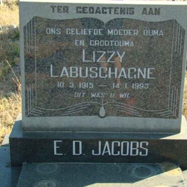 LABUSCHAGNE Lizzy 1915-1993