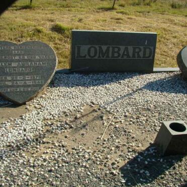 LOMBARD Willem Abraham 1871-1940 &amp; Hester Maria 1875-1948