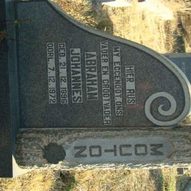 MOUTON Abraham Johannes 1896-1972