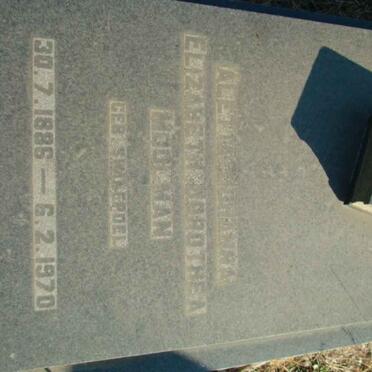 MOOLMAN Elizabeth Dorothea nee SWANEPOEL 1886-1970