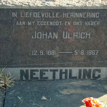 NEETHLING Johan Ulrich 1881-1967