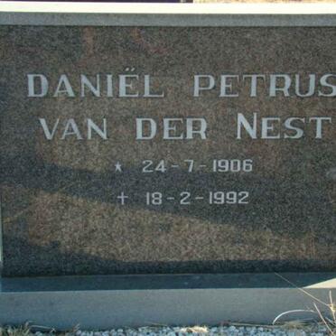 NEST Daniel Petrus, van der 1906-1992