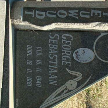 NIEUWOUDT George Sebastiaan 1940-1981