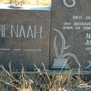 PIENAAR Petrus Gerhardus 1904-1974 &amp; Maria Johanna 1907-1989 