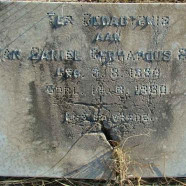 STEYN Jan Daniel Gerhardus  185?-1930
