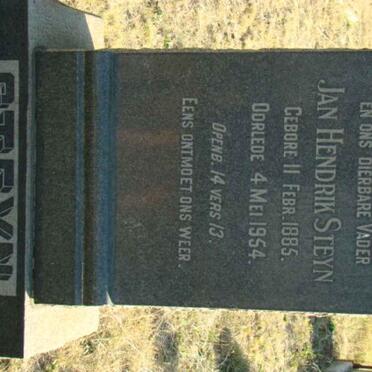 STEYN Jan Hendrik 1885-1954