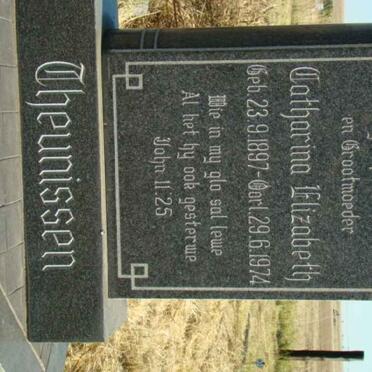 THEUNISSEN Catharina Elizabeth 1897-1974