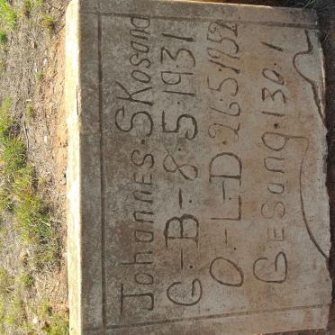 SKOSANA Johannes 1931-1952
