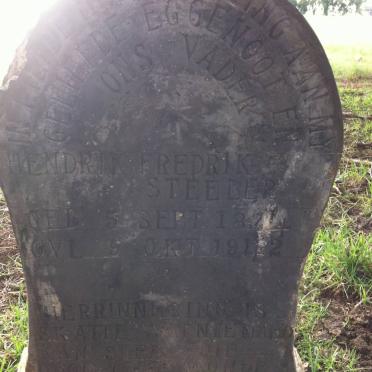 STEELER Hendrik Fredrik 1874-1942   