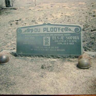 PLOOY Jacob, du 1877-1961 &amp; Elsje Sophia STEIJN 1878-1963