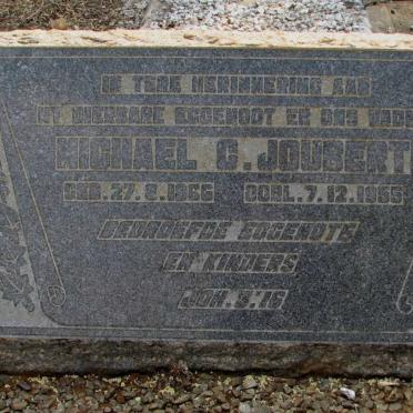 JOUBERT Michael C. 1866-1955
