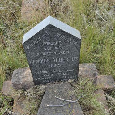 SPIES Hendrik Albertus 1834-1898
