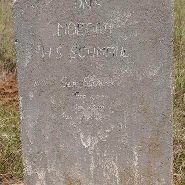 SCHMAHL H.S. nee GROBLER 1850-1919