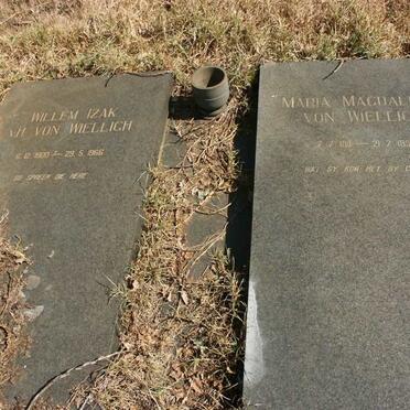 WIELLIGH Willem Izak v.H., von 1900-1966 &amp;  Maria Magdalena 1911-1995