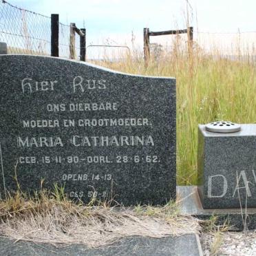 DAVEL Maria Catharina 1890-1962